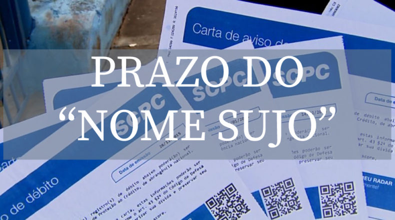 Permanência em cadastro negativo deve ser contado do vencimento da dívida