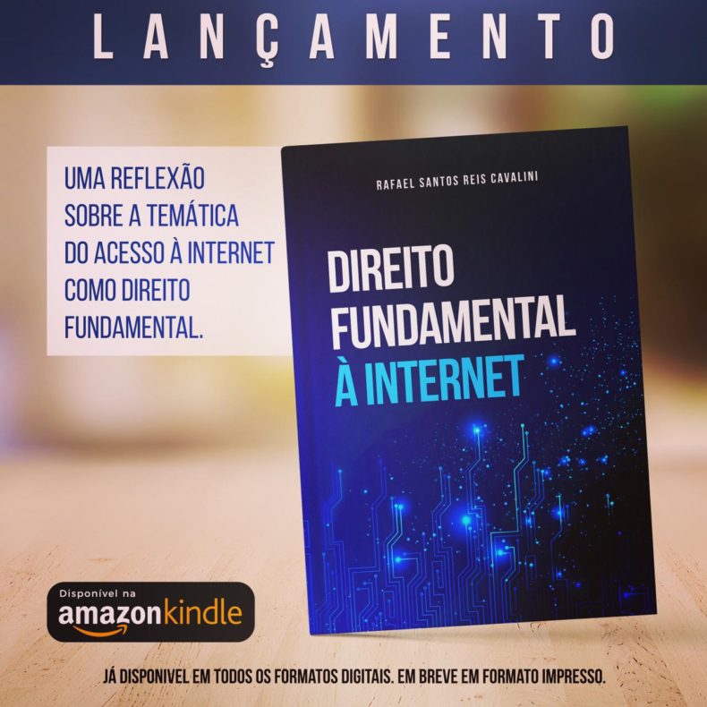 Lançamento do livro Direito Fundamental à Internet